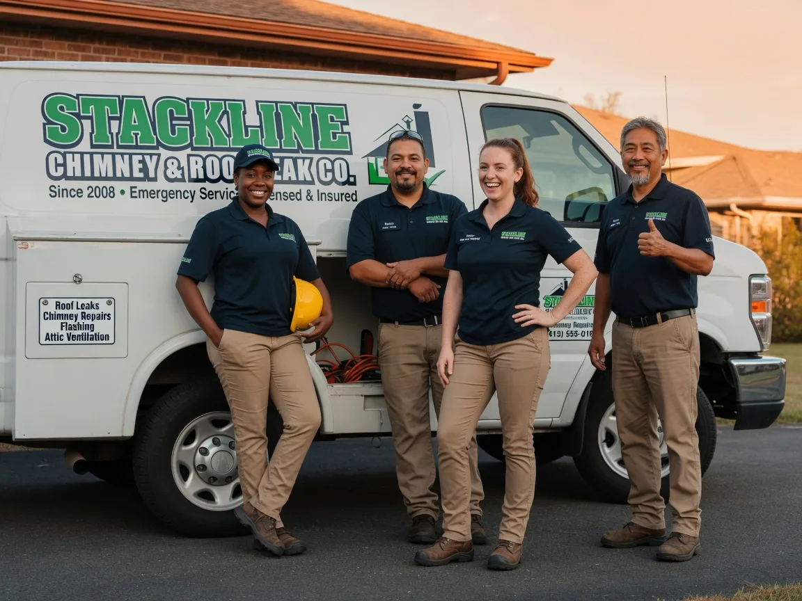 Chimney flashing repair company in Plainfield, PA
